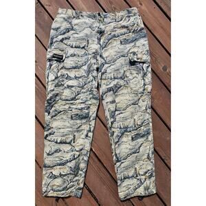 Vintage Backlander Backland Camo Hunting Pants Mens Large Made In USA